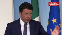 Sblocca Italia, Renzi: 