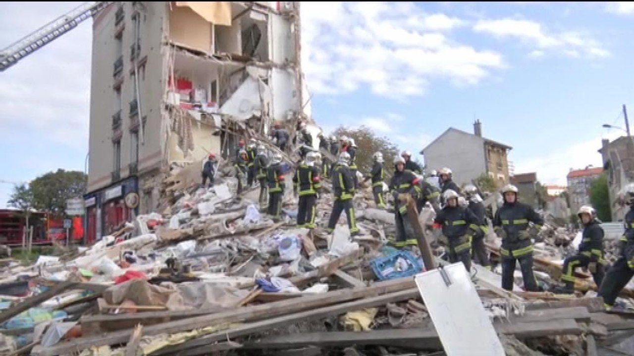 Explosion à Rosny-sous-Bois: "j'ai entendu un gros souffle"