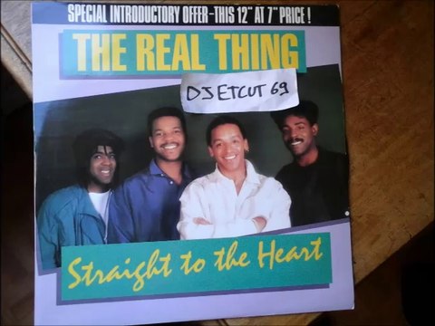 THE REAL THING -Straight TO THE HeaRt(RIP ETCUT)JIVE REC 86