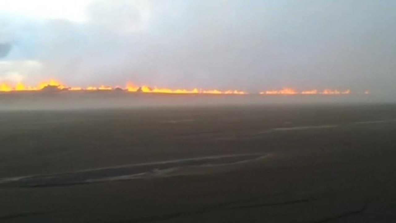 New fissure eruption at Iceland volcano
