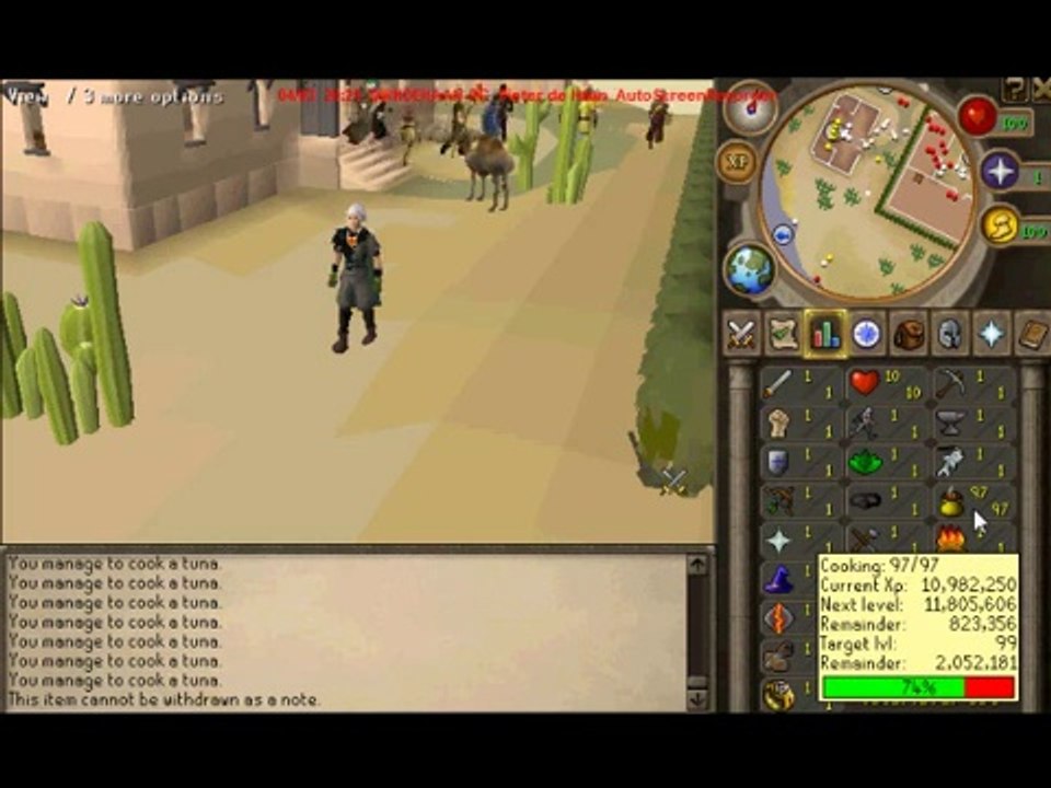 PlayerUp.com - Buy Sell Accounts - Selling RS account 99 cooking(1)