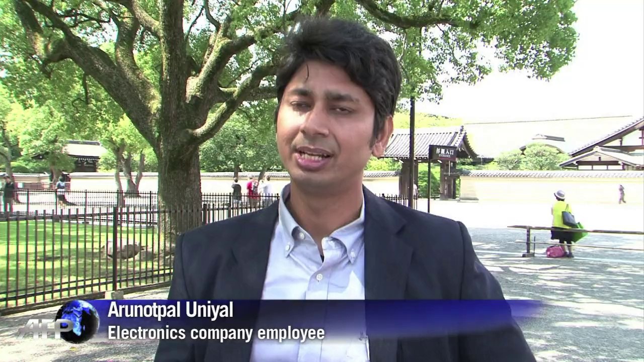 Indian PM Modi tours Kyoto historic sites on first foreign trip