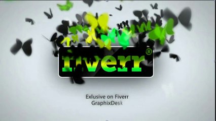 Beautifull Butterflies Logo animation for your Company