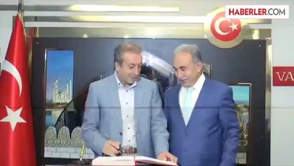 Bakan Eker, Vali Büyük'ü ziyaret etti