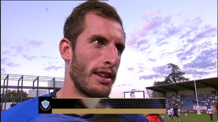 Castres-Bayonne: Interview Julien Dumora (CAS) - J3 - Saison 2014-2015