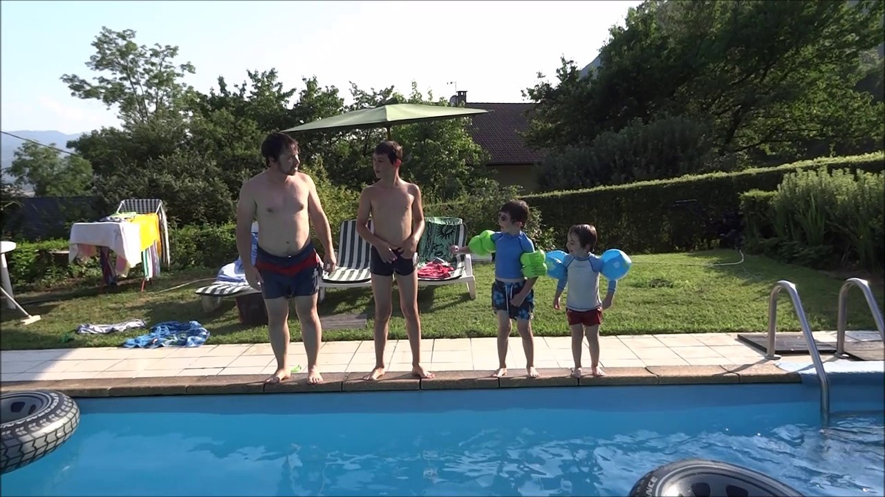 Juillet piscine