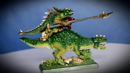 Warhammer Fantasy - Lizardmen - Saurus Cavalry