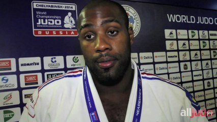 Teddy Riner rend hommage à ses entraîneurs