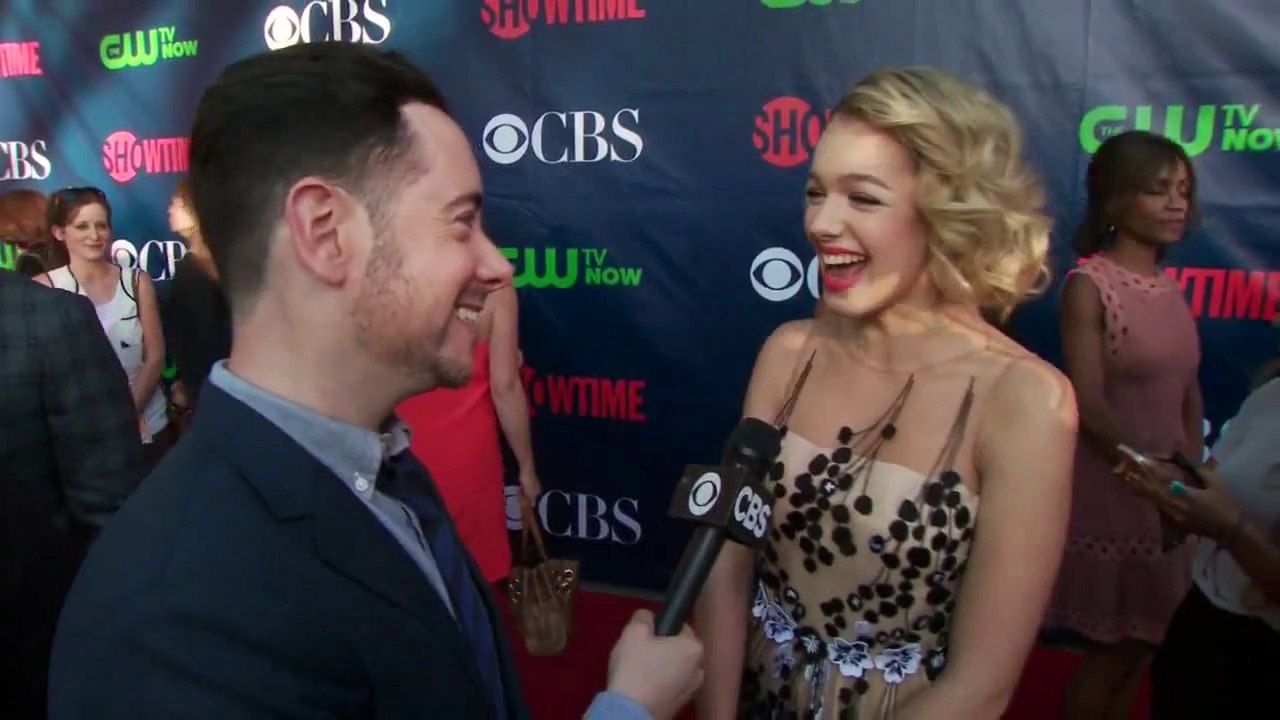 Fall Previews - CBS Press Tour Red Carpet_ Sadie Calvano