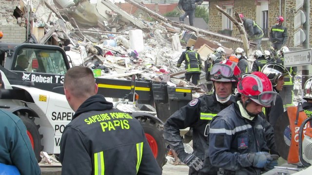 Effondrement d'un immeuble à Rosny-sous-Bois