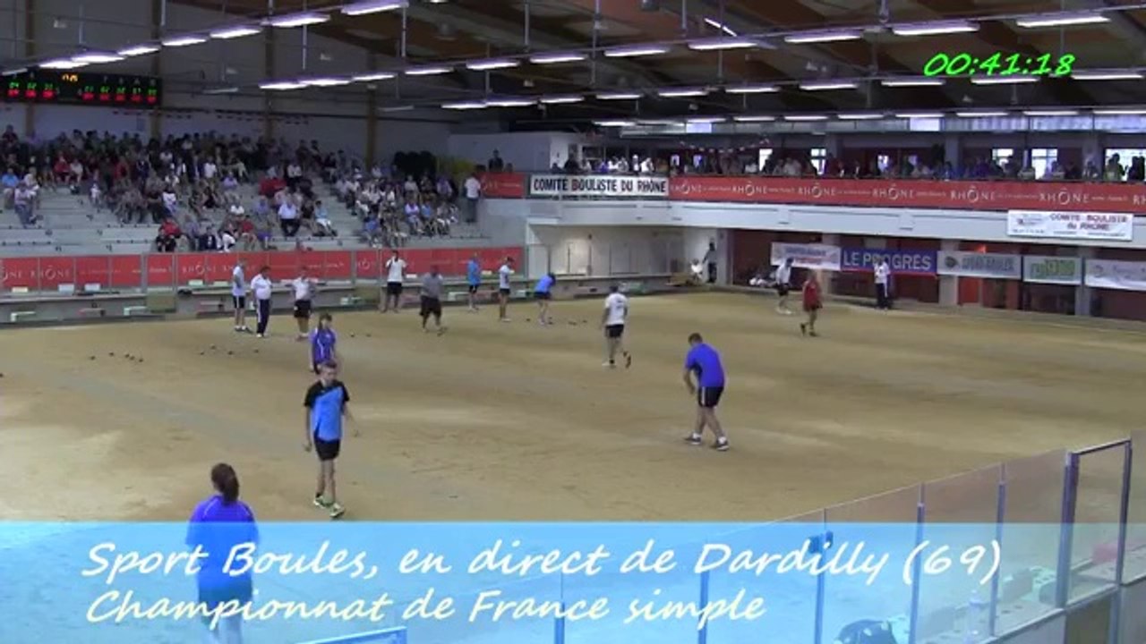 Finales, France Simple, Sport Boules, Dardilly 2014