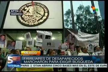 México: exigen al Estado esclarezca desapariciones en el país