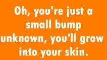 Ed Sheeran- Small Bump Lyrics