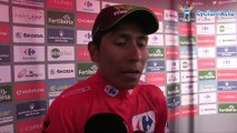 La Vuelta 2014 - Nairo Quintana prend le maillot rouge à l'issue de la 9e étape
