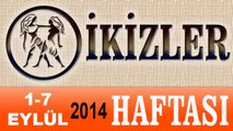 İKİZLER Burcu HAFTALIK Astroloji Yorumu videosu, 1-7 Eylül 2014, Astroloji Uzmanı Demet Baltacı