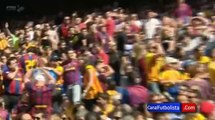 Aficionado del Real Madrid es expulsado del Camp Nou _ Barcelona 2-2 Getafe 2014