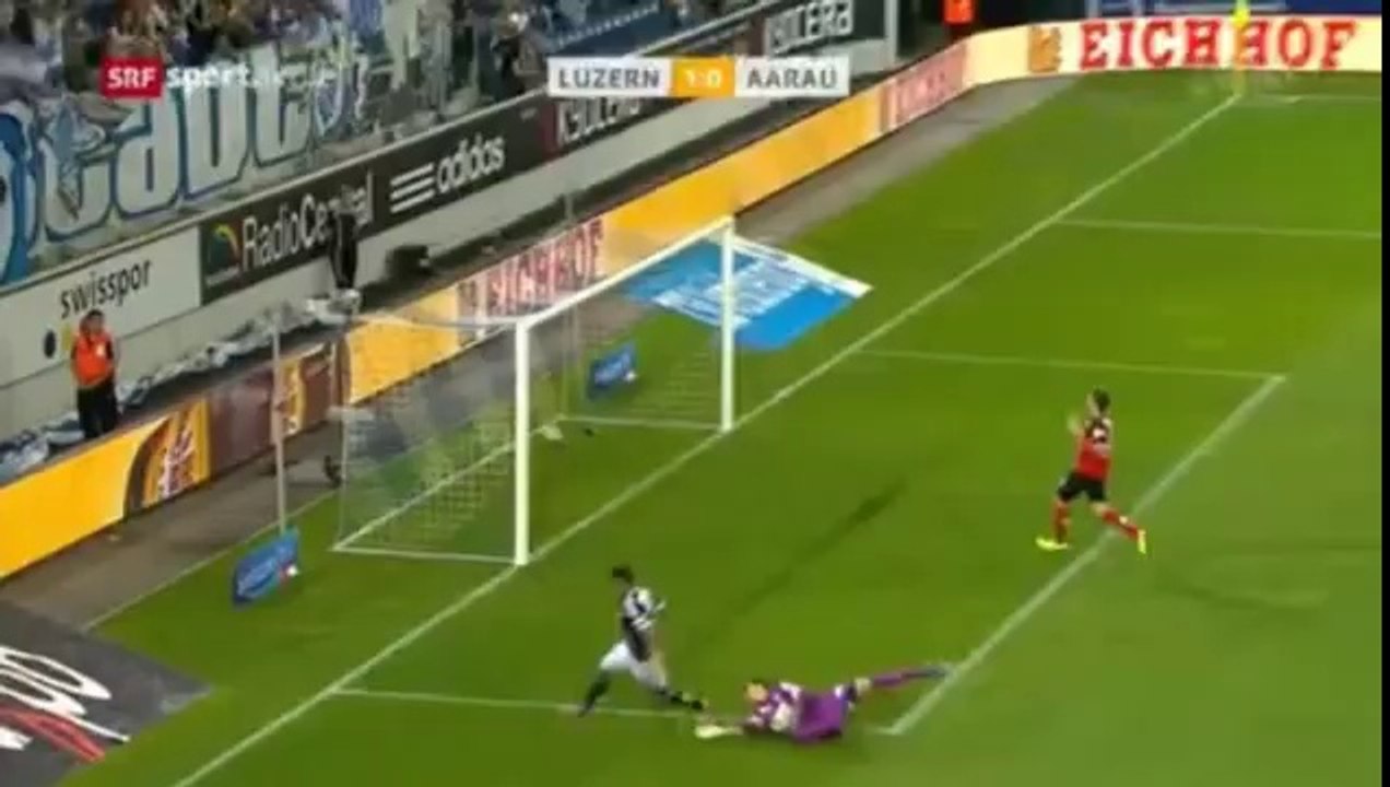 Luzern  1 -  0 Aarau