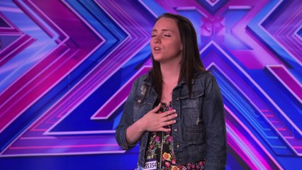Amy Connolly sings With You - The X Factor UK 2014