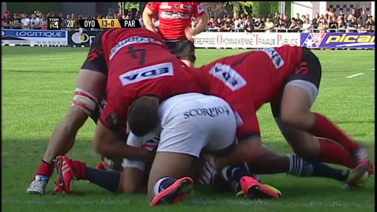 Oyonnax-Stade Français: 33-6 - J3 - Saison 2014-2015