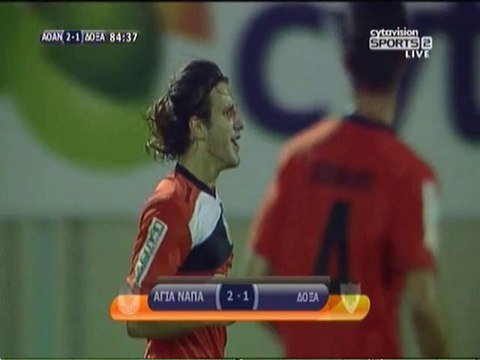 Αγία Νάπα-Δόξα 2-1 (Χάμπερ 83΄)