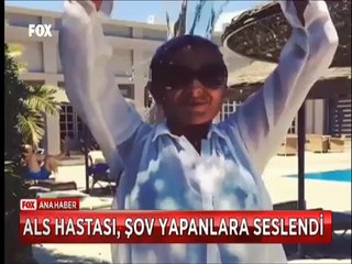 ALS Hastası Gökçek Şov yapanlara böyle sitem etti
