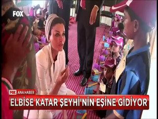 Türk modacıdan Katar Şeyhinin eşine 1 Milyon dolarlık elbise