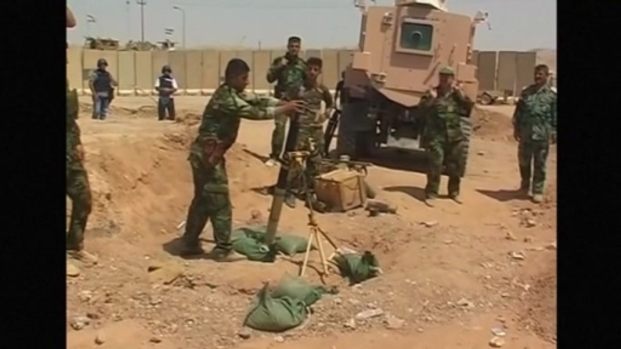 Relief for the besieged Iraqi town of Amerli