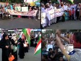 Karachi Protest (over all) - Geo Reports - 31 Aug 2014
