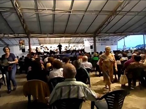 IIConcerto de Bandas de Musíca en A Pobra do Caramiñal. Banda de Musíca de Bandeira