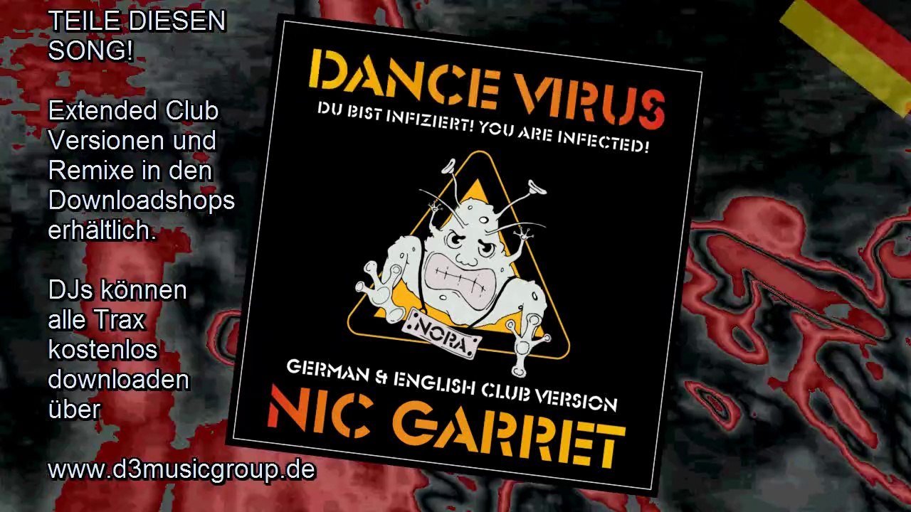 NIC GARRET - DANCE VIRUS (Du bist infiziert!) German Video Edit