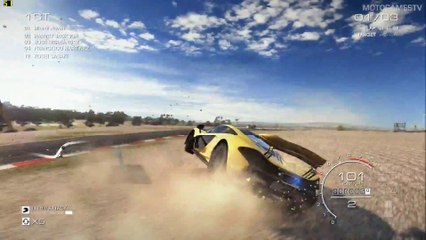 GRID Autosport PC - McLaren P1 Crash at Mount Panorama
