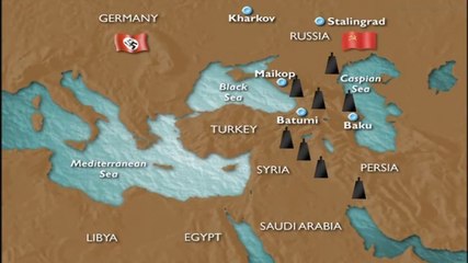 2e Guerre Mondiale - Couper l'approvisionnement en pétrole de Hitler