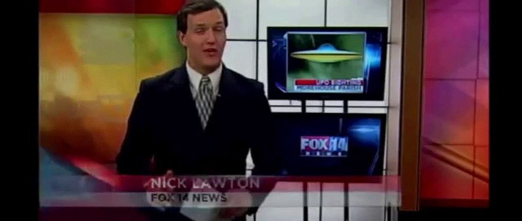 UFO Sightings Fox14 News Report in April 2013 UFO Sighting Morehouse Parish Louisiana SECRET VIDEO.xvid