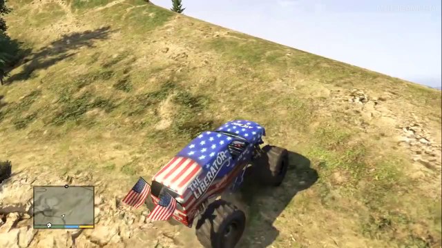 GTA V PS3 - The Liberator Off-Road Gameplay