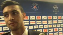 Réaction de Javier Pastore en zone mixte après PSG - Saint Etienne (5-0)
