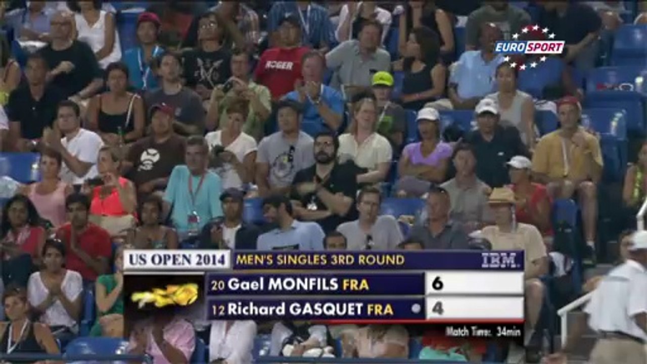 Amerika Açık : Monfils vs Gasquet