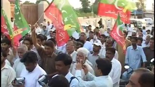 Microscreen International Attock PTI Protest Rally Ejaz Bukhari