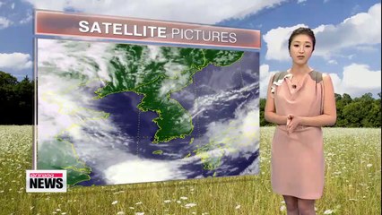 Hot and sunny with sudden showers nationwide