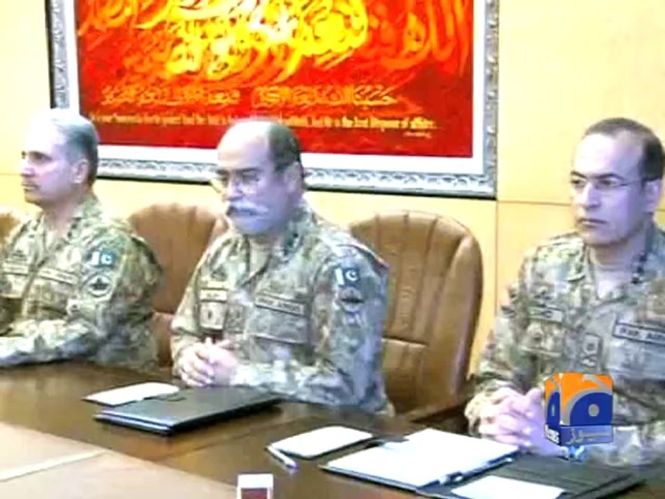 Corps Commander Conference-01 Sept 2014