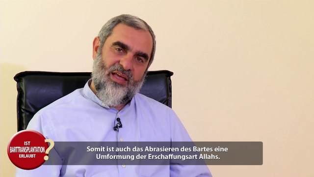 45) Ist Barttransplantation erlaubt? - Deutscher Untertitel - Nureddin Yıldız