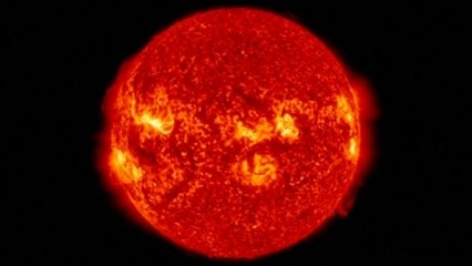 NASA imagery shows a late summer "flurry of flares" bursting from the sun