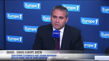 Bertrand : "je dis ‘chiche’ à Valls"