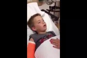 Hilarious Kid Wakes Up From Surgery