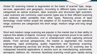 3D Scanning Market