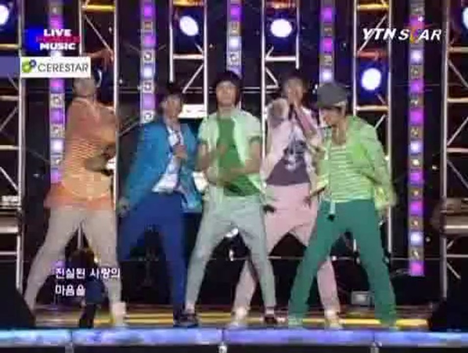 080614 YTN라이브파워뮤직 샤이니 누난너무예뻐