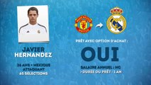Officiel : Javier Hernandez prêté au Real Madrid !