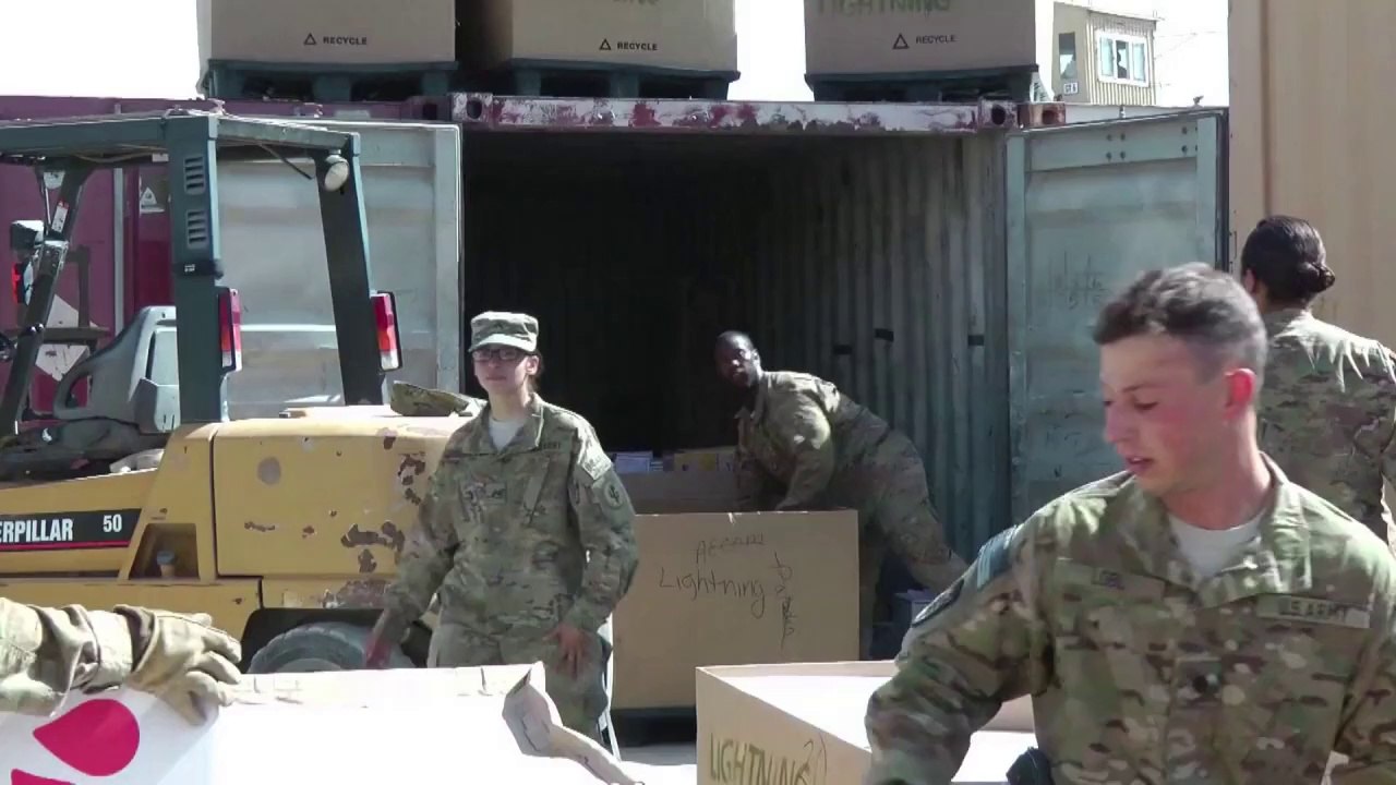 Afghanistan: le service postal des GIs plie bagages