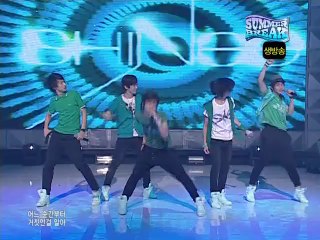 080703 엠카운트다운 샤이니 순위소개+누난너무예뻐