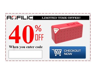 Big Price cut on Adfilic Bluetooth Speaker Enables More Users To Delight in the Handy Wireless Music Player
