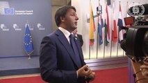 Bruxelles - Dichiarazioni alla stampa di Renzi (31.08.14)